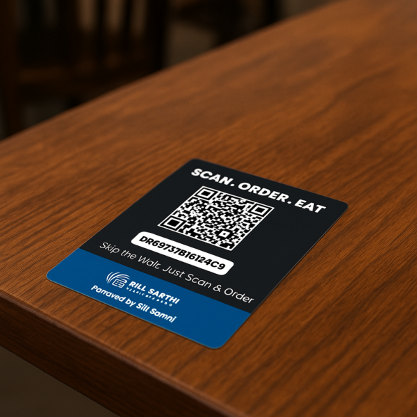 QR Code Based Restaurant Ordering System