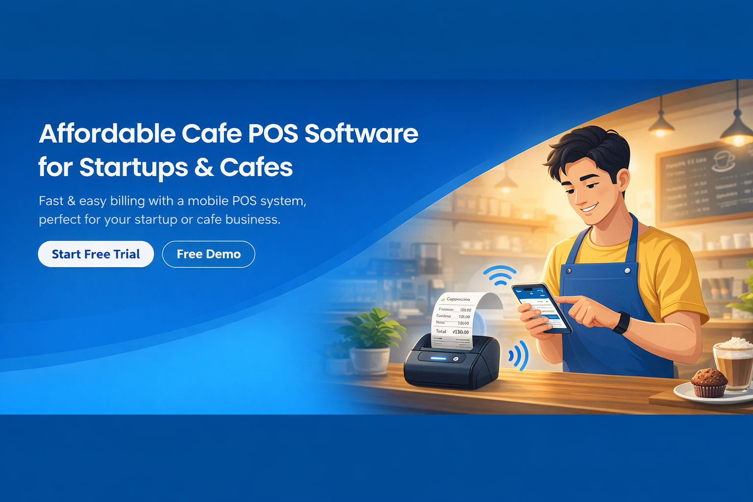 Affordable Cafe POS Software for Startups & Cafes